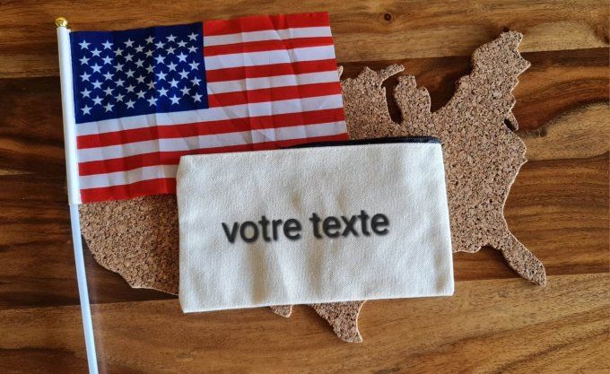 Trousse personnalisable RECTO + VERSO